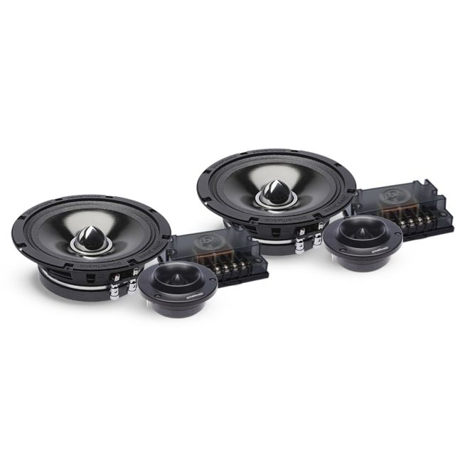 Powerbass 4XL-65C - Shallow Mid-Range Component Speakers 200W