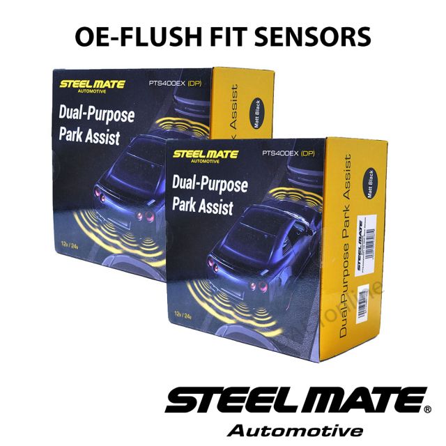 Steelmate Dual Purpose 8 Sensor Front or Rear OE Flush Parking Sensor Kit