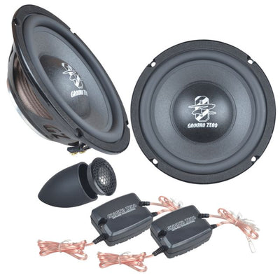 Ground Zero  GZRC 165NEO-IV - 6.5" 2 Way Component Speakers 340W Max Power