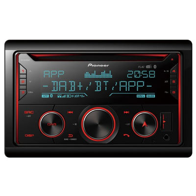 Pioneer FH-S820DAB - CD MP3 DAB/DAB+, Bluetooth iPhone/Android Stereo