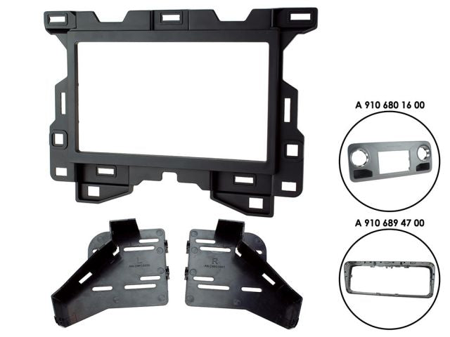 Connects2 CT23MB32 - Mercedes Sprinter W907 2018> Double Din Fascia Kit