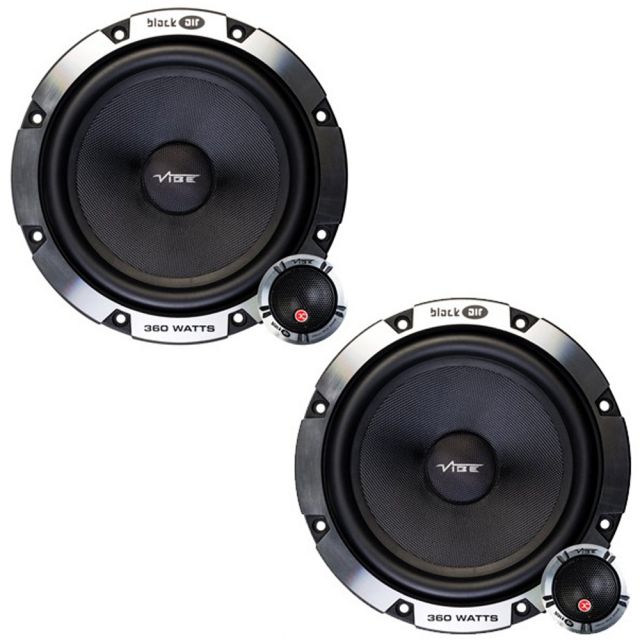 Vibe BLACKAIR6C-V0 - 6.5" 2-Way Component Speakers 420W