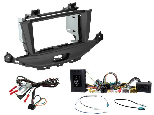 Connects2 CTKVX41 Vauxhall Astra K Complete Double Din Stereo Fitting Kit