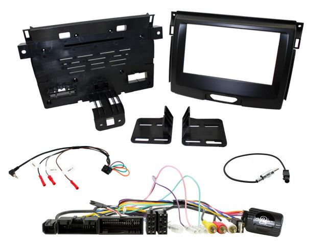 Connects2 CTKFD70 - Ford Ranger 2015-2020 Complete Double Din Stereo Fitting Kit