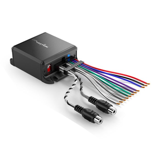 Connection by Audison SLI2.2 - 2 Channel Line Output Convertor