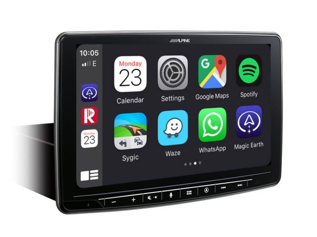 Alpine INE-F904D - 9" Screen built-in Navi BT DAB+ CarPlay Android Stereo Screen