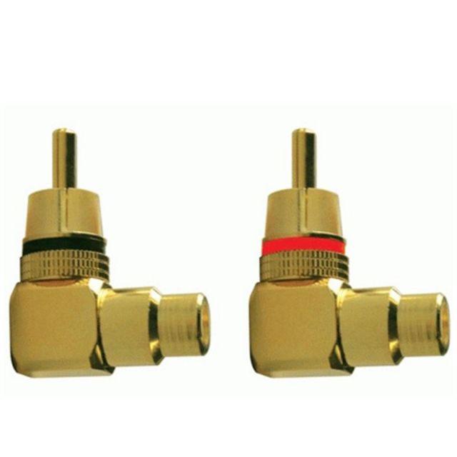 Phonocar 46721 - 90° RCA Connector (Pair)