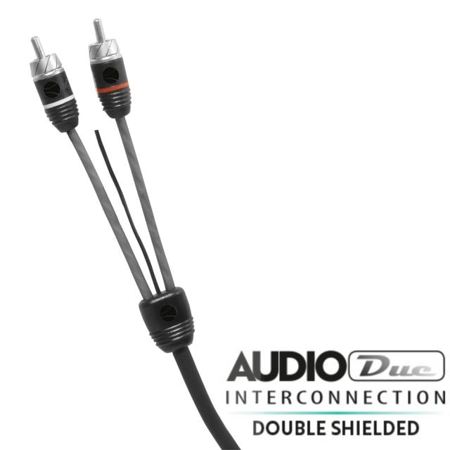 Phonocar 6025 - Audio DUE Double Shielded 5m RCA Cable