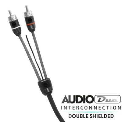 Phonocar 6028 - Y-Lead RCA Splitter 1 Female - 2 Male Connectors