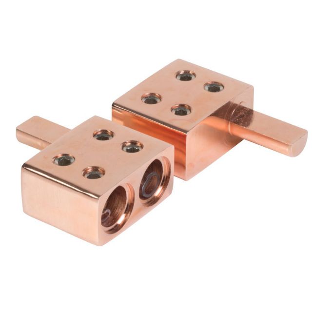 Vibe CLDIPC-V7 - Copper Dual 0 AWG Amplifier Input Adaptor
