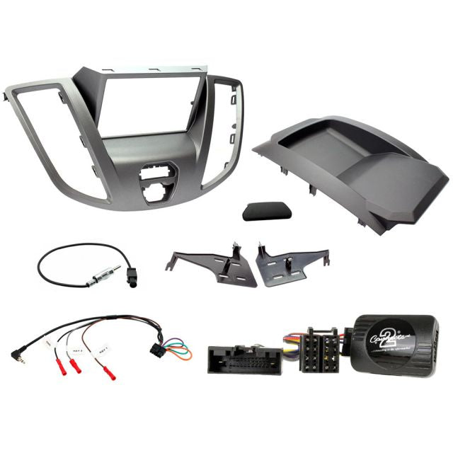 Connects2 CTKFD88 Transit V363 2015-2021 Complete Double Din Stereo Fitting Kit