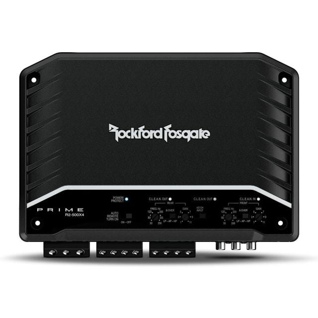Rockford Fosgate Prime R2-500X4 - 4 Channel Bridgeable Car Amplifier 500W