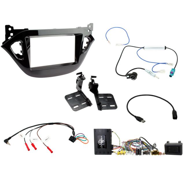Connects2 CTKVX43 - Vauxhall Corsa E Complete Double Din Stereo Fitting Kit