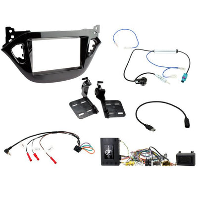 Connects2 CTKVX43 - Vauxhall Corsa E Complete Double Din Stereo Fitting Kit