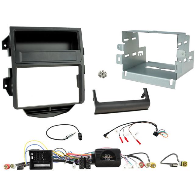 Connects2 CTKPO12 - Porsche Macan 2014-2016 Complete Double Din Stereo Fitting Kit
