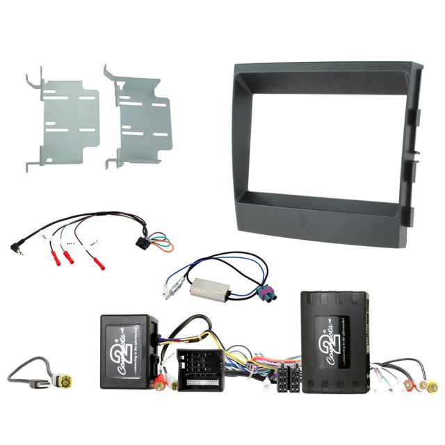 Connects2 CTKPO07 - Porsche Panamera 2009-2016 Complete Double Din Stereo Fitting Kit
