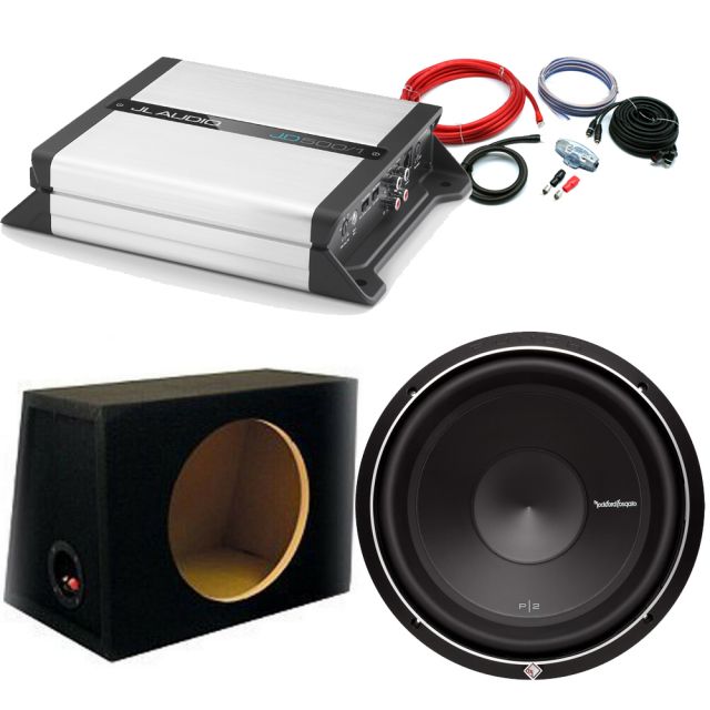 Rockford Fosgate P2 12" JD Bass Package Deal 800W