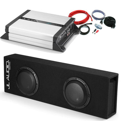 JL Audio CP208LG-W3V3 Twin 8" Subwoofer JD Amplfier Package Deal
