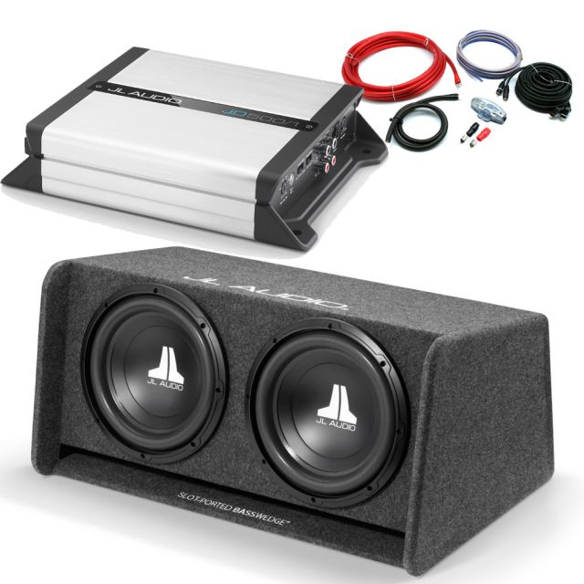 JL Audio JD CP 10" Twin Original Enclosure Bass Package Deal