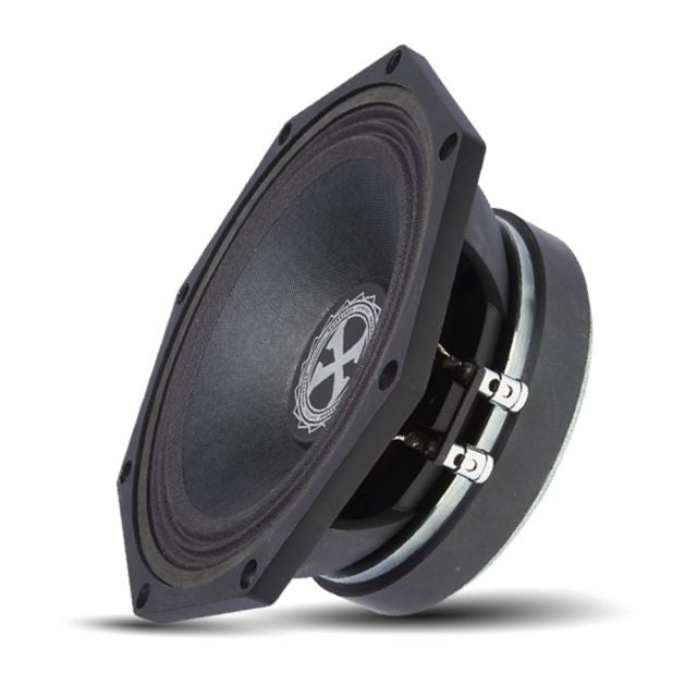 Powerbass XPRO-8CX - 8" Octagonal Mid Range Driver 4 Ohm