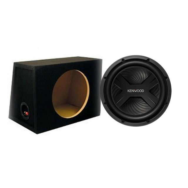 Kenwood KFC-PS3017W - 12" Subwoofer with 12" Bass Box Enclosure