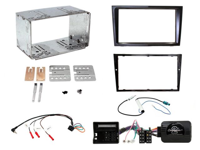 Connects2 Vauxhall Astra H Corsa D Complete Double Din Stereo Fitting Kit