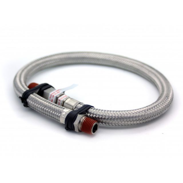 Viair 92793 - Strut Steel Braided Leader Line With Check Valve