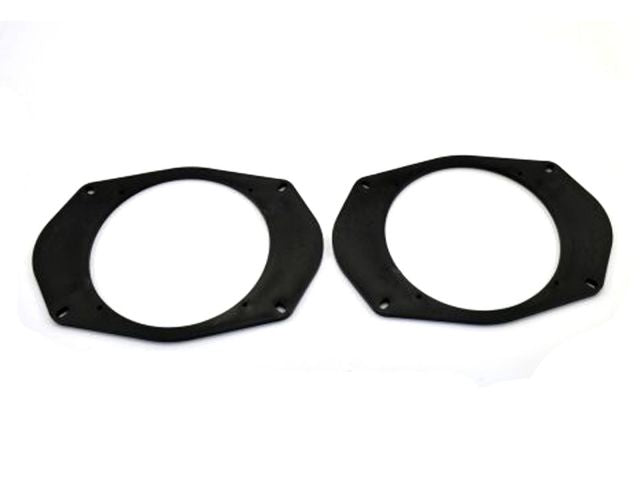 Connects2 CT25JP05 - Jeep Wrangler 1997-2006 Front Door 130mm Speaker Adaptors