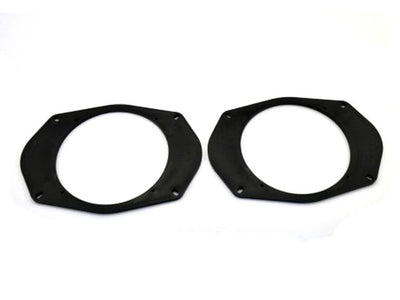 Connects2 CT25JP05 - Jeep Wrangler 1997-2006 Front Door 130mm Speaker Adaptors