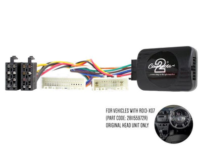 Connects2 CTSDC003 - Dacia Models 2017-2021 Steering Stalk Control Adaptor