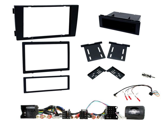 Connects2 CTKAU08 Audi A6 C5 1997-2004 Double Din Radio Installation Kit