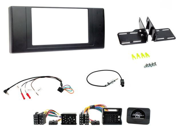 Connects2 CTKBM05 BMW X5 E53 2001-2006 Double Din Complete Fitting Kit