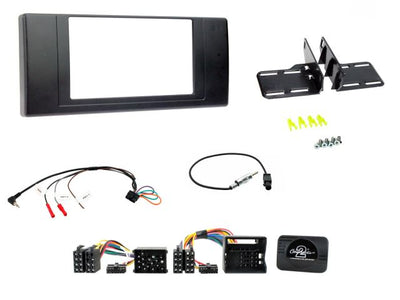 Connects2 CTKBM05 BMW X5 E53 2001-2006 Double Din Complete Fitting Kit