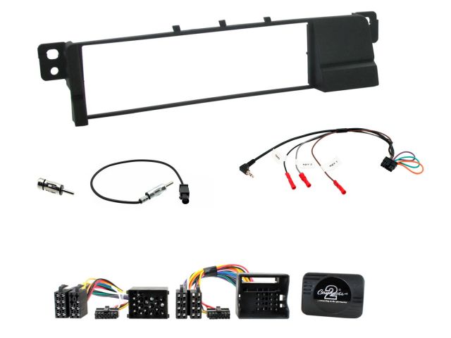 Connects2 CTKBM07 BMW 3 Series E46 Single Din Complete Fitting Kit