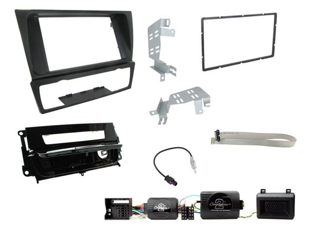 Connects2 CTKBM13 - BMW 3 Series E90/E91/E92/E93 Complete Double Din Fitting Kit