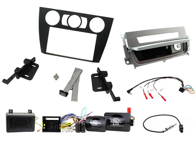 Connects2 CTKBM15 - BMW 3 Series E90/E91/E92/E93 Complete Double Din Fitting Kit
