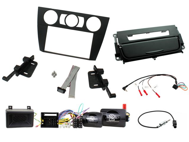 Connects2 CTKBM17 -BMW 3 Series E90/E91/E92/E93 Double Din Complete Fitting Kit