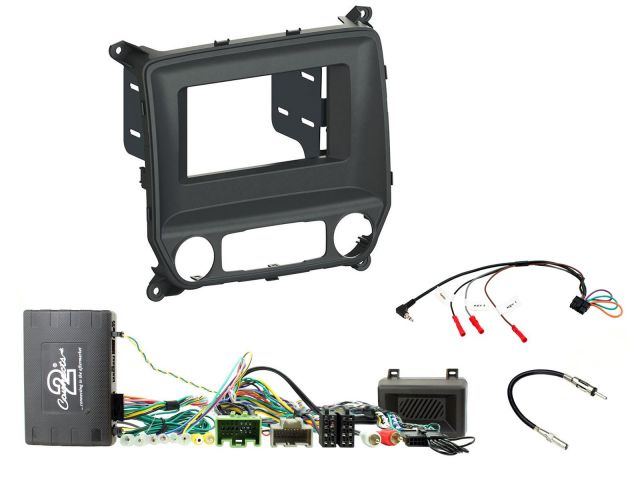 Connects2 CTKCV07 Chevrolet Silverado 2014-2020 Complete Single/Double Din Stereo Fitting Kit