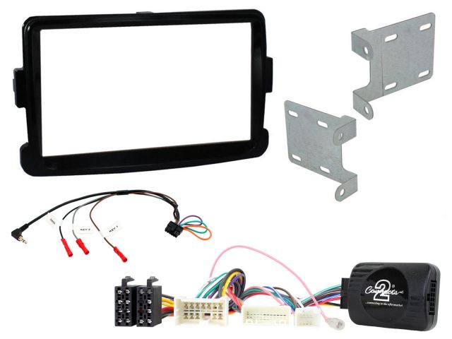 Connects2 CTKDC07 Dacia Sandero 2012-2016 Complete Double Din Stereo Fitting Kit