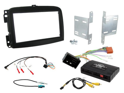 Connects2 CTKFT12 Fiat 500L 2012-2018 Complete Double Din Stereo Fitting Kit