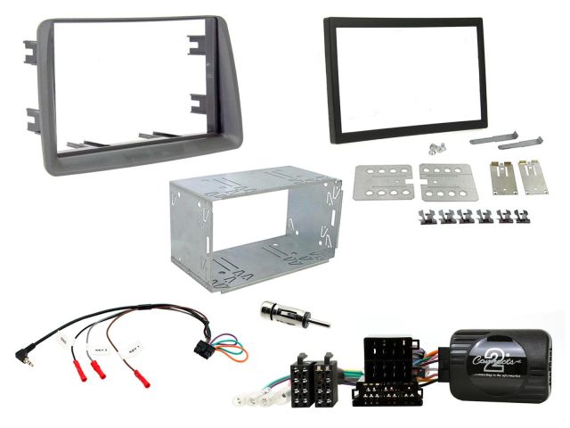 Connects2 CTKFT19 Fiat Panda 2003-2012 Complete Double Din Stereo Fitting Kit