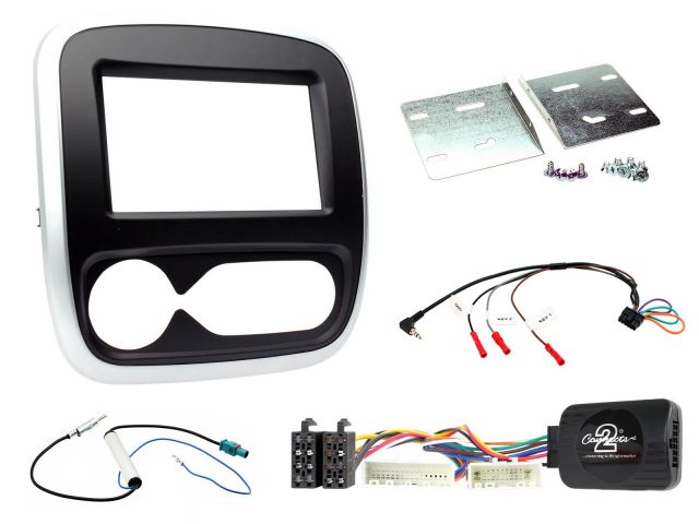 Connects2 CTKFT24 - Fiat Talento 2017> Complete Double Din Stereo Fitting Kit