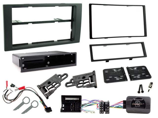 Connects2 Ford Fiesta Kuga Transit Connect Complete Double Din Stereo Fitting Kit