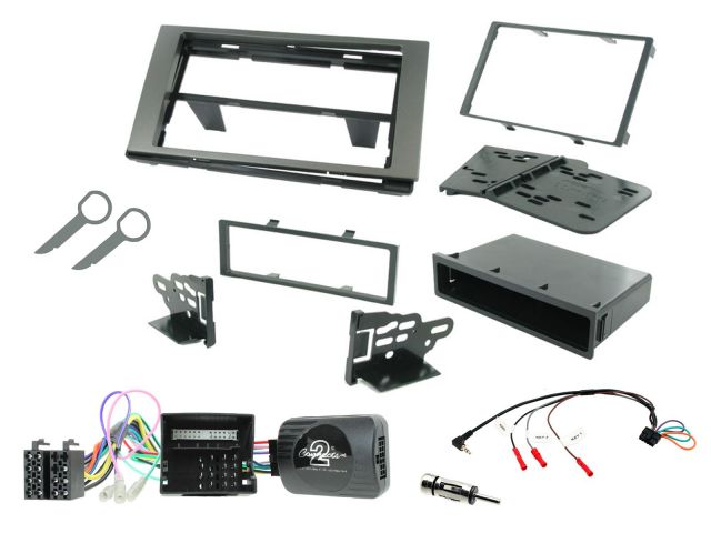 Connects2 Ford Fiesta Kuga Transit Connect Complete Double Din Stereo Fitting Kit