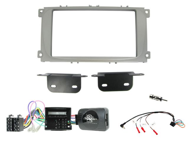 Ford Focus Mondeo S-Max Complete Double Din Stereo Fitting Kit
