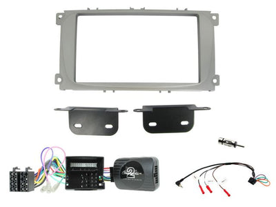 Ford Focus Mondeo S-Max Complete Double Din Stereo Fitting Kit