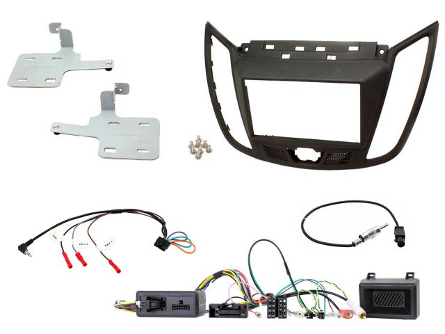 Connects2 CTKFD34 Ford C-Max 2011-2014 Complete Double Din Stereo Fitting Kit