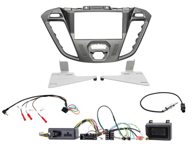 Connects2 CTKFD41 Ford Transit Custom 2012-2016 Complete Double Din Stereo Fitting Kit