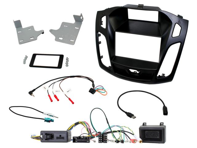 Connects2 CTKFD64 Ford Focus 2015-2018 Complete Double Din Stereo Sitting Kit