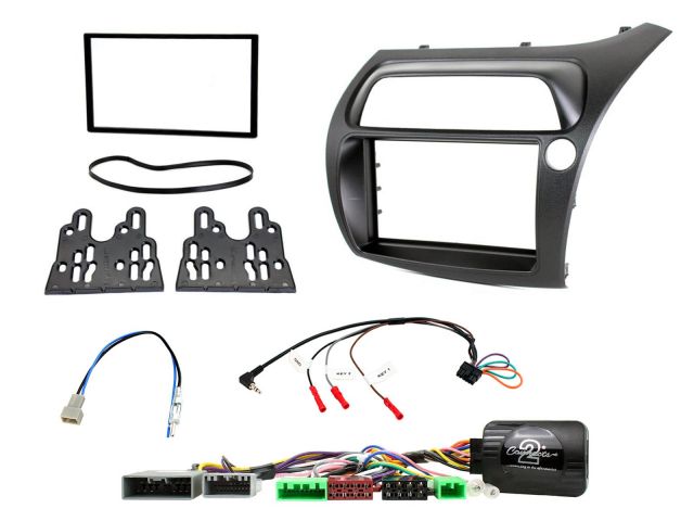 Connects2 CTKHD01 Honda Civic 2006-2011 Complete Double Din Stereo Fitting Kit